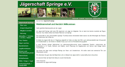 Desktop Screenshot of jaegerschaft-springe.de
